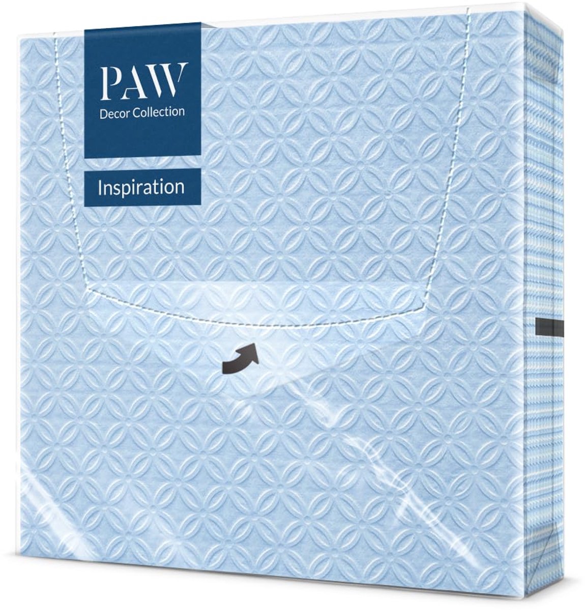 Servetten 33 x 33 cm - Lichtblauw - Inspiratie - Perfect voor feestjes - ShopVlot