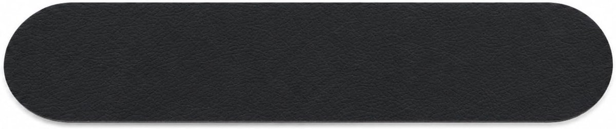 Metalen strip 25 x 5 cm - zwart - zelfklevend - ideaal voor magnetische bevestiging - ShopVlot