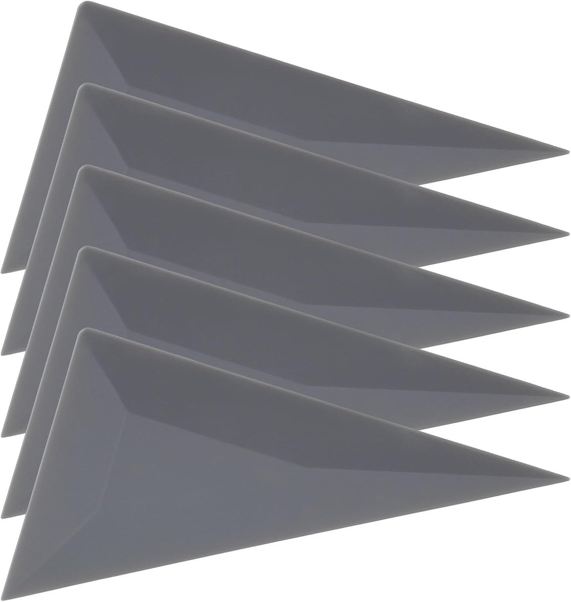 5 stuks getinte folie gereedschapsset rakel voor folie folie gereedschap kit glasschraper installeren voor getinte folie wrap auto voertuigglas beschermfolie raamfolie tint installatie