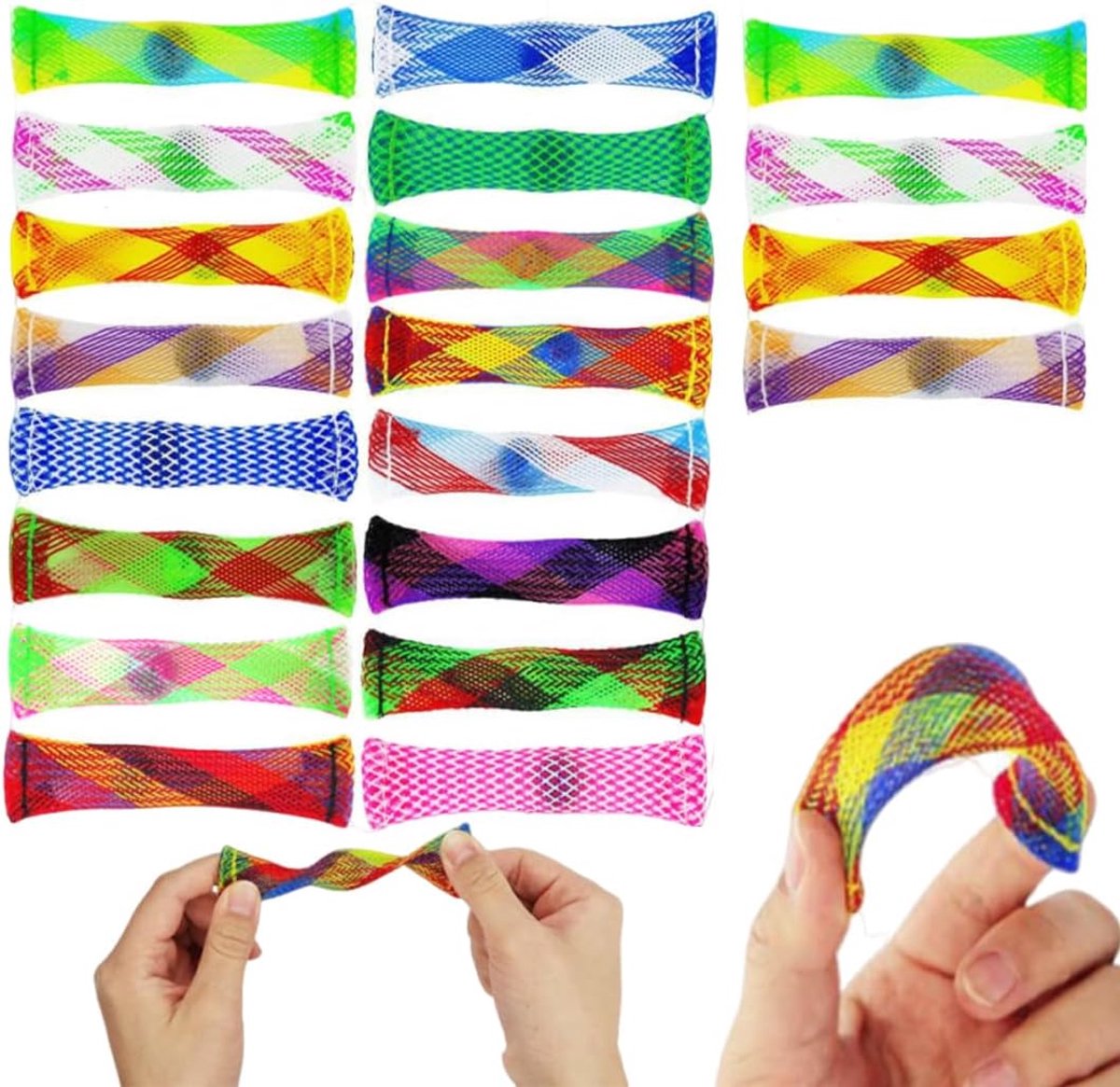 20 stuks Fidget Toys Asmr Toys voor volwassenen, anti-stress speelgoed, stressvermindering, ADHD, autisme, sensorisch