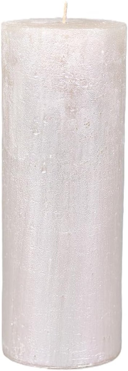 Stompkaars Parel D 10 cm H 27 cm - Elegant design - Creëert sfeer - Perfect voor interieur - SnelShoppen