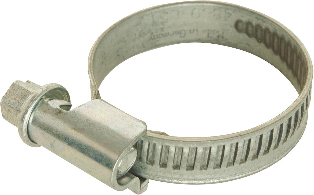 FOR YOU - Slangklemmen Van Verzinkt En Roestvrij Staal, Duurzaam, Eenvoudig Te Installeren, Herbruikbaar, Voor Buizen Van 35 Tot 50 Mm, Compact En Esthetisch Ontwerp, Veelzijdig