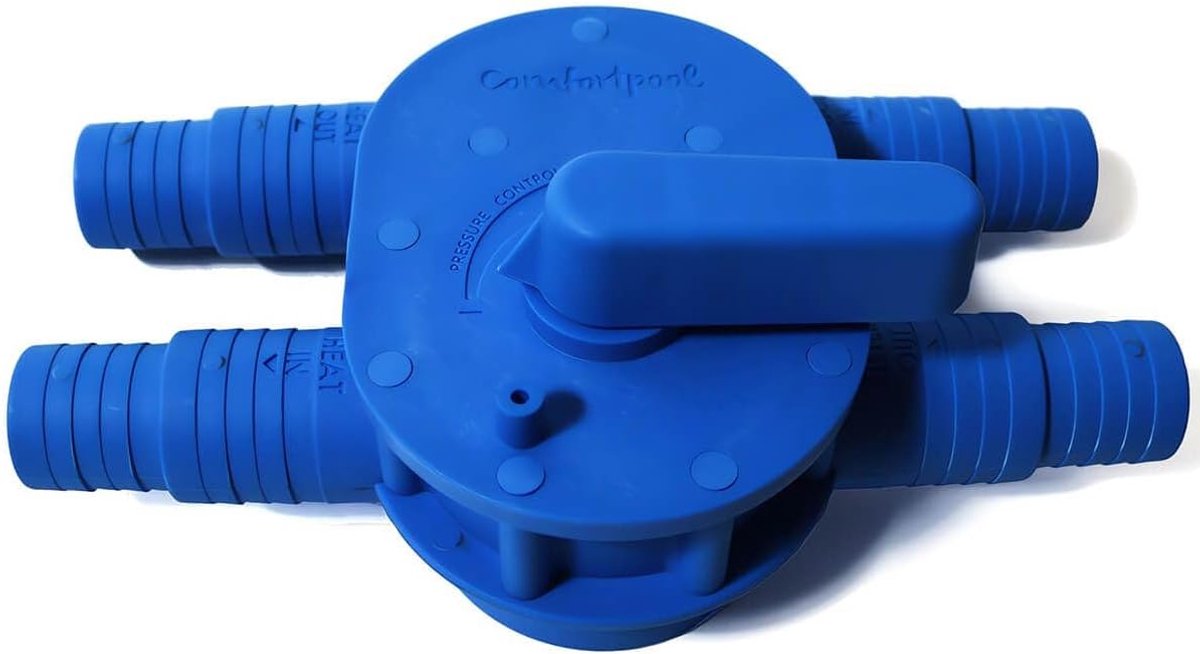 bypass voor zwembad warmtepomp - Ø 32 en 38 mm - eenvoudige bediening - optimaliseer waterdoorstroming - SnelShoppen