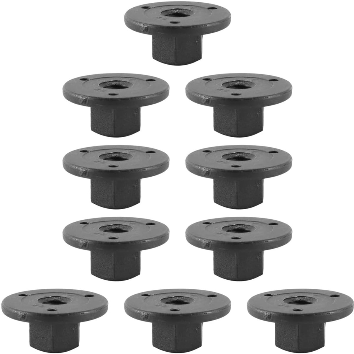 Dopmoeren met ring, bevestigingsmoer voor autodecoratie voor BMW, Clubman, Cabrio, Countryman, Paceman 07147169847
