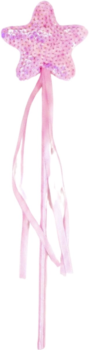 Prinsessen Staf Roze - Pailletten - Sprookjes