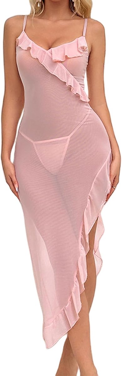 Bodystocking nachthemden voor dames, sexy lingerie, sexy lingerie, kanten jurken, set sexy outfit