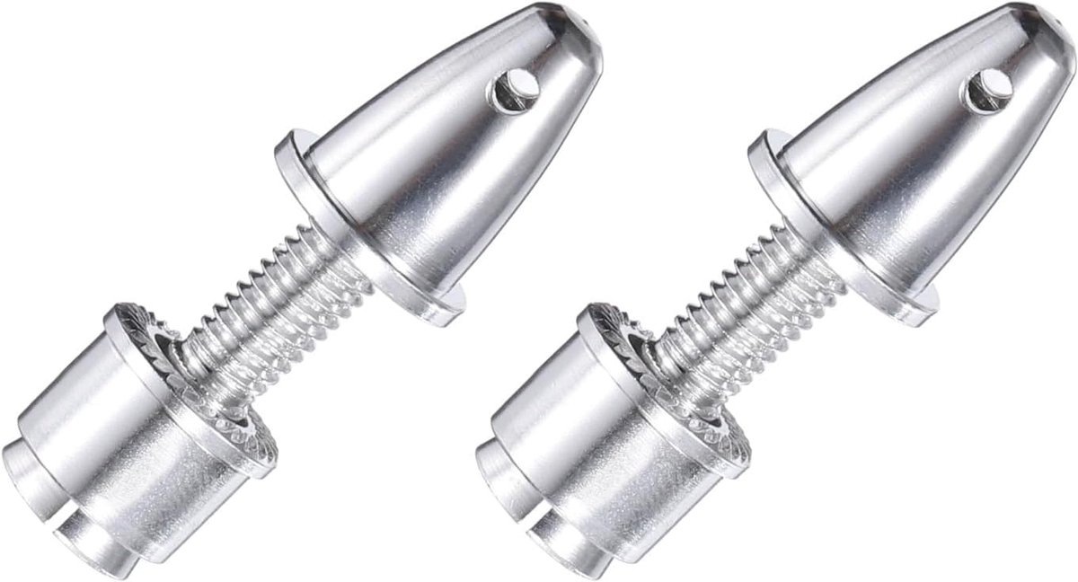 Vliegtuigen, 3 mm opening en 5 mm spaaradapter, propelleruitgang voor borstelloze motoren, snelheidsregelaar, 2 stuks