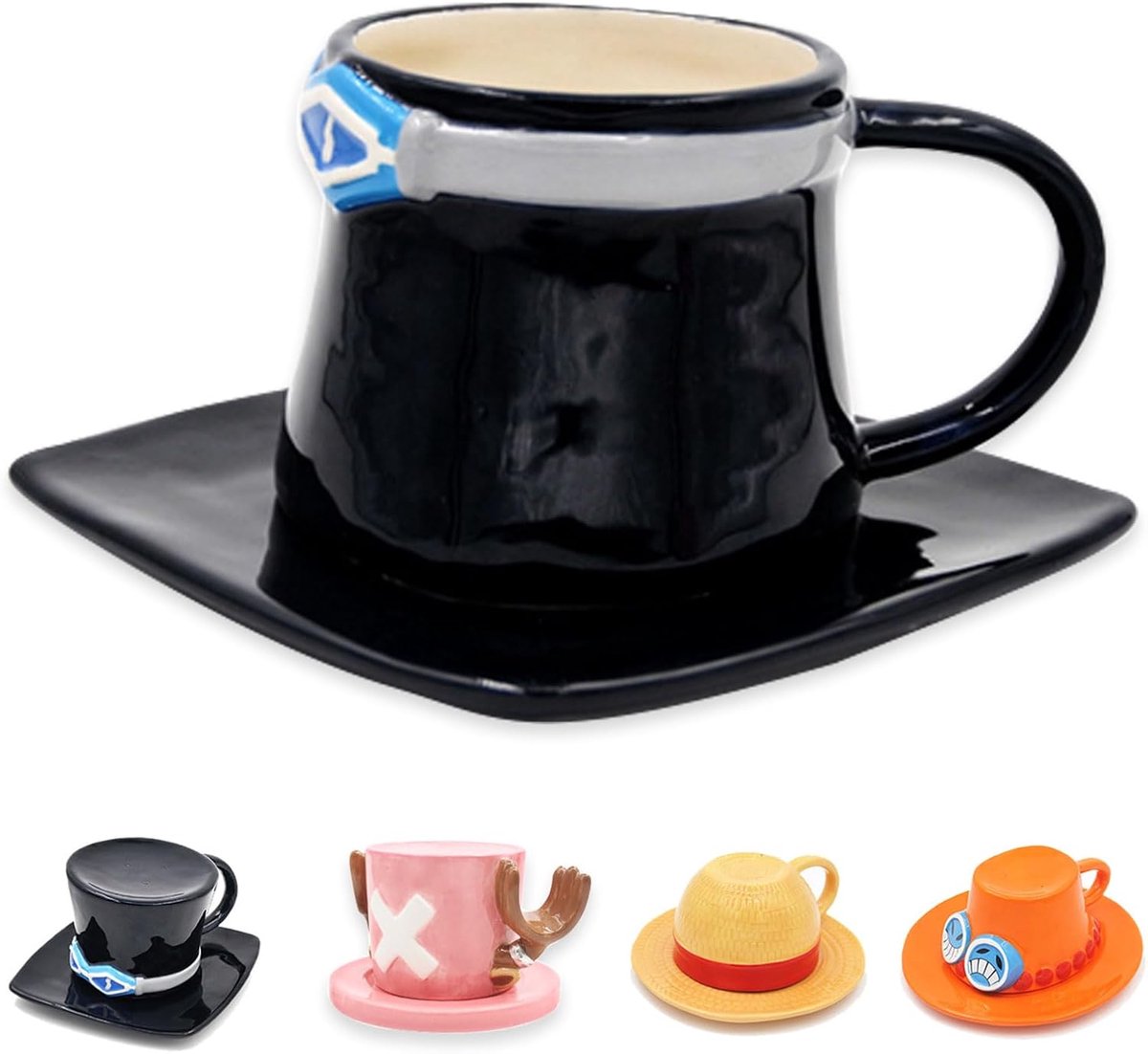 Sabo Anime-Mok - Merchandise Koffiekopje voor Thuis en Kantoor - Jubileum, Verjaardag, Kerstmis