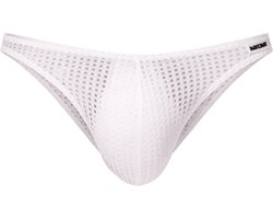 Barcode Berlin Reigi Brief White - MAAT M - Erotisch Heren Ondergoed - Slip voor Man - Sexy mannen Slip