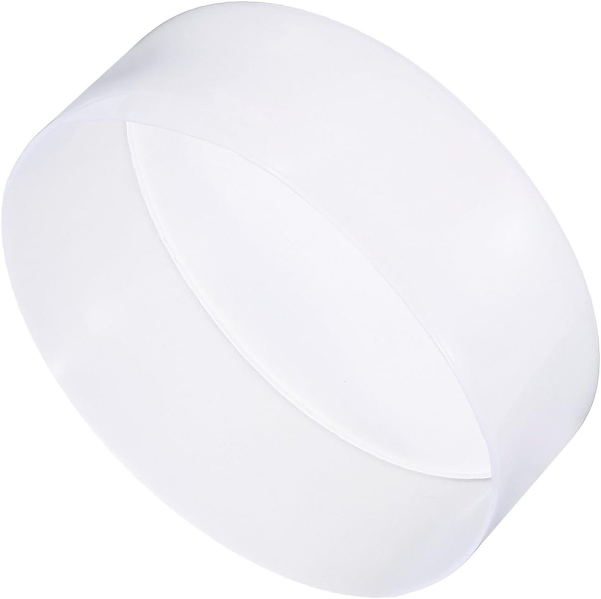 4 stuks rubberen stoppen 160 mm (6 5/16 inch) Di x 80 mm (3 1/8 inch) H afdekking met rond uiteinde van vinyl met transparante schroefdraad