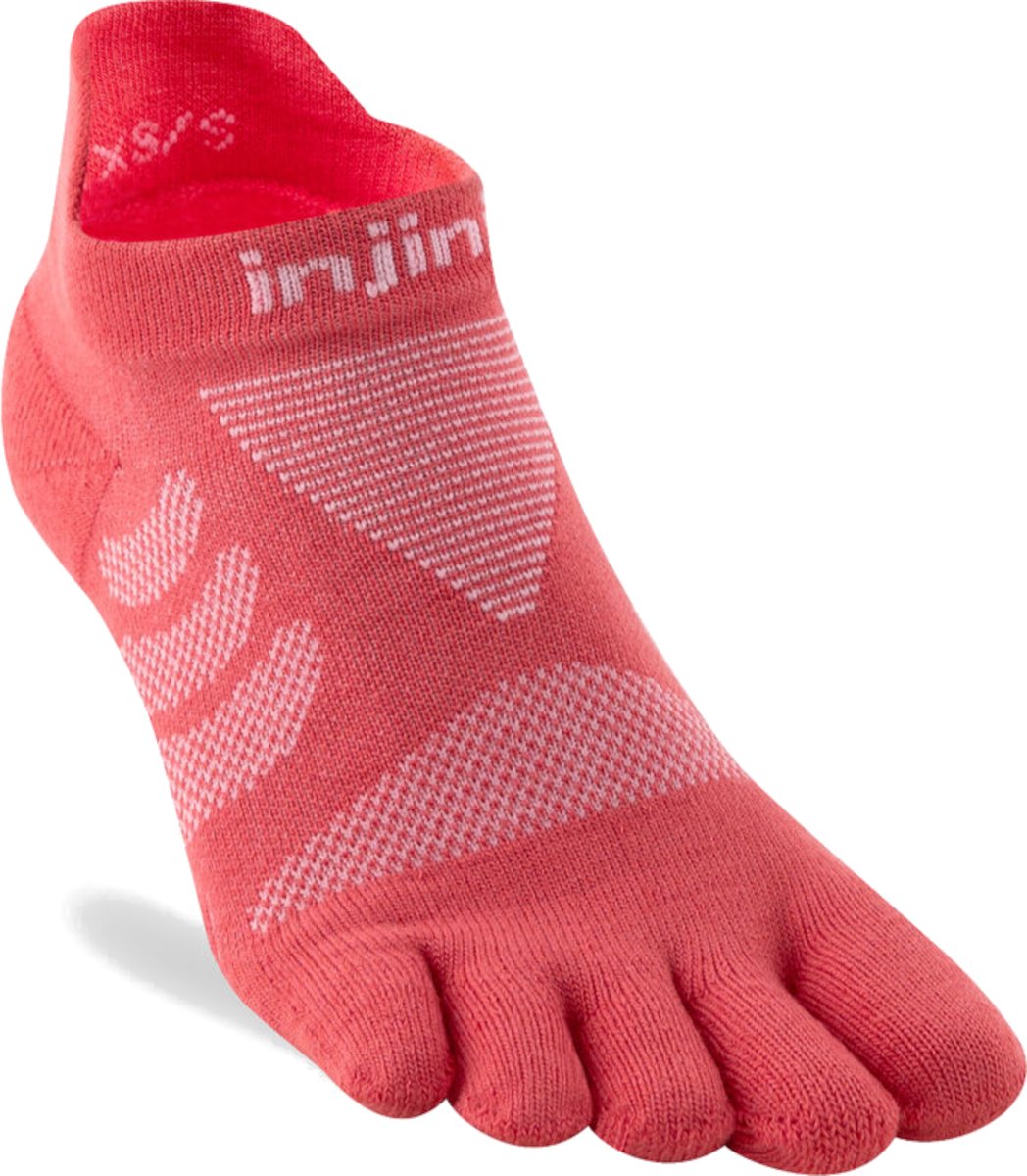Injinji Women's Ultra Run No-Show - Zalmroze - 40-45