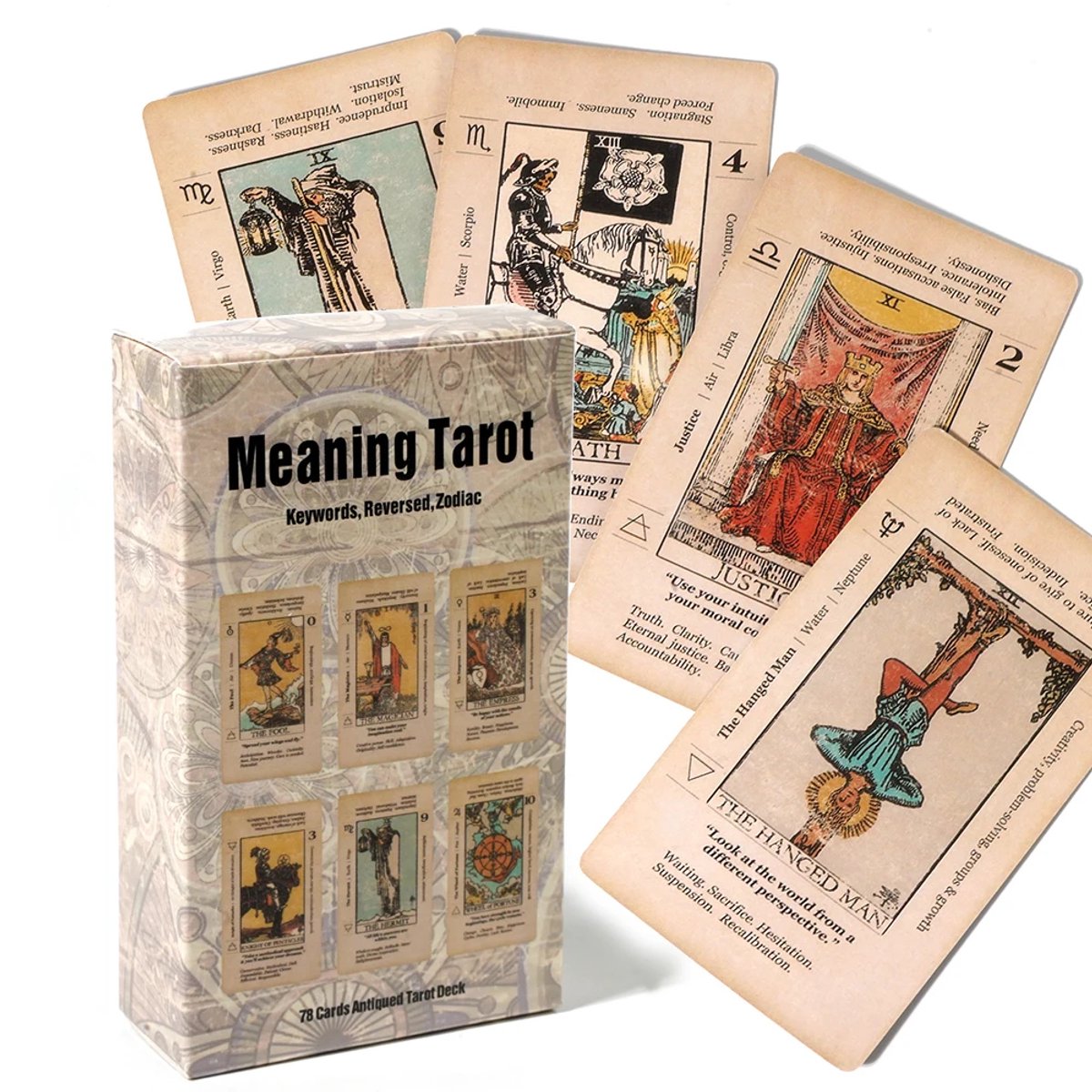 Klassieke Tarotkaartenset - 78 kaarten voor beginners