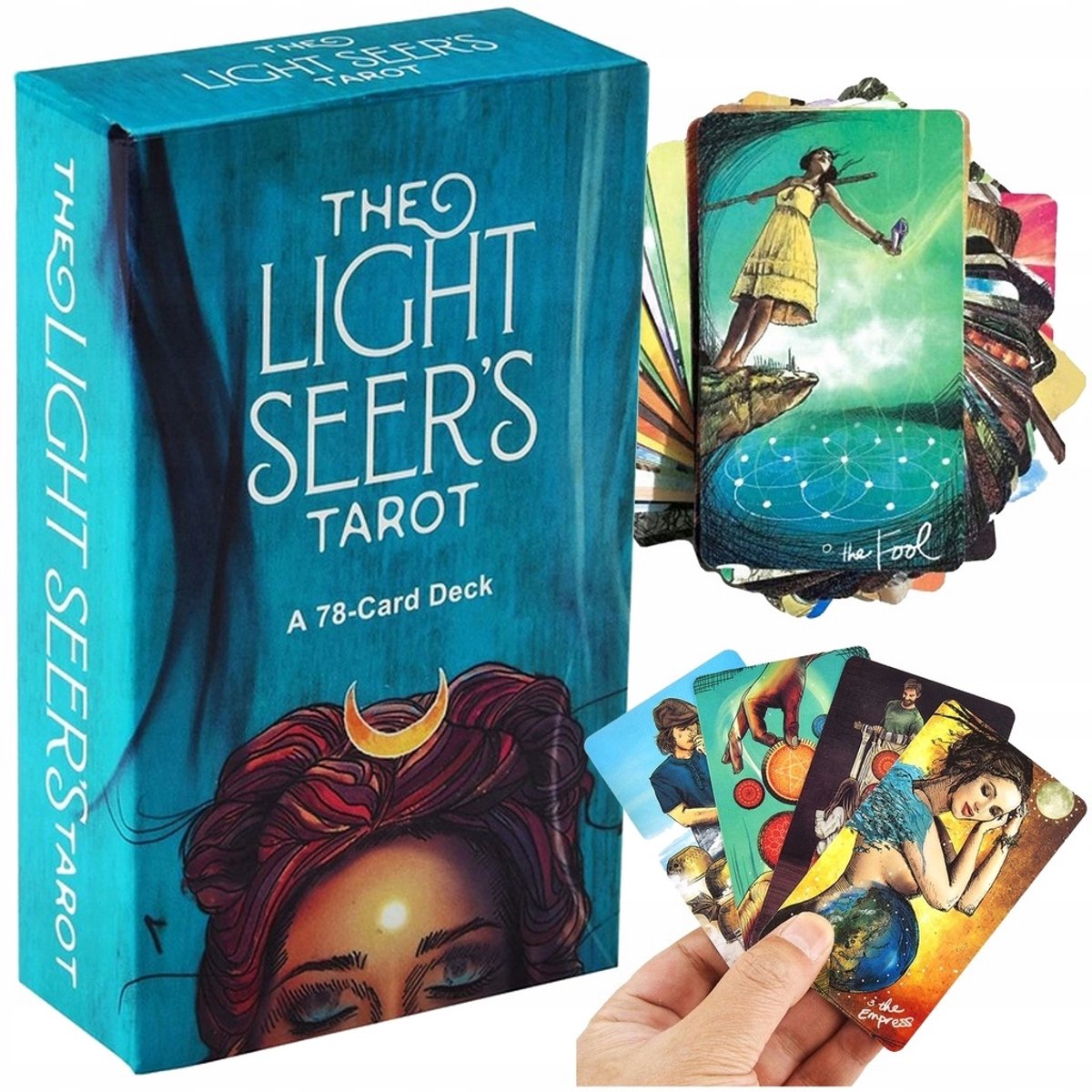 The Light Seer's Tarot Kaartspel - 78 Klassieke Kaarten