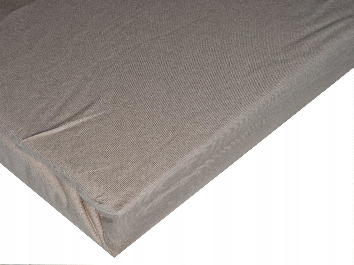 Jersey Hoeslaken met Elastiek 160x200cm - Grijs