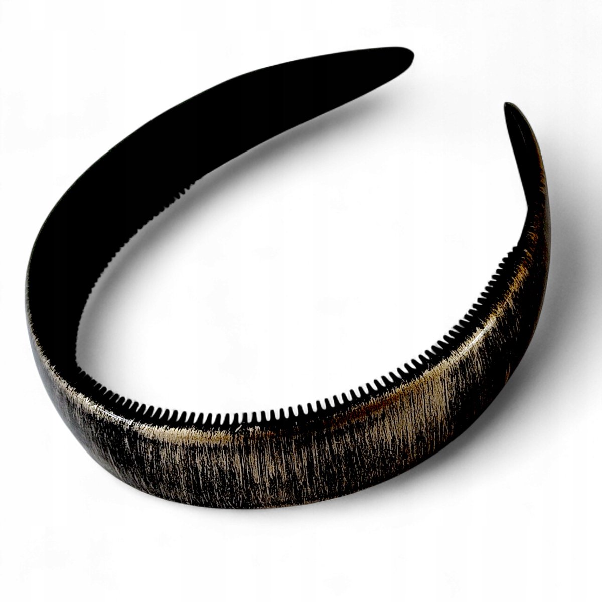 Fringe Haarband Sterk Elastisch Zwart