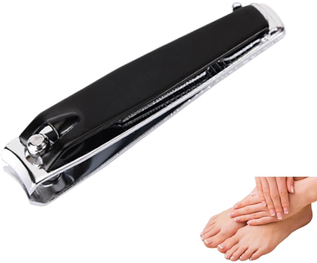 nagelknipper en nageltang van roestvrij staal, spatbescherming voor mannen en vrouwen