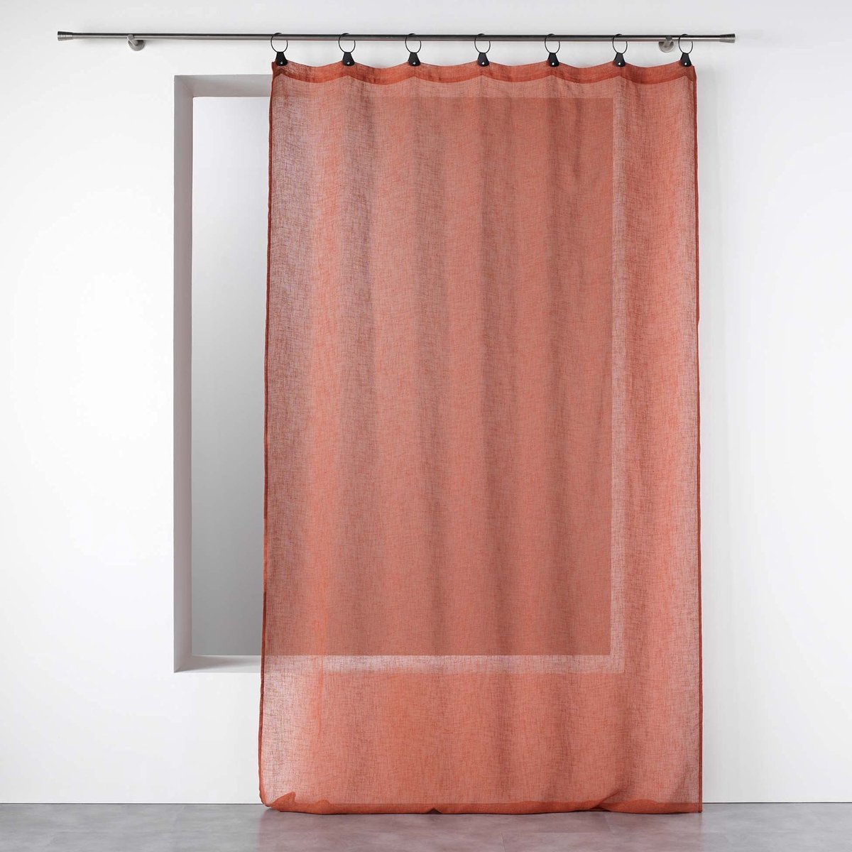 d'Interieur paneel met ring, oranje, 140 x 240 cm