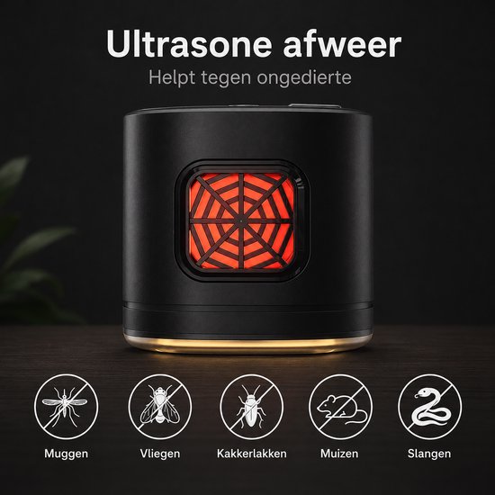 Torngat TentLight Pro LED Campinglamp – USB-C Oplaadbare Tentlamp & Noodlamp met Ventilator, SOS Licht & Powerbank – Ultrasone Outdoor Hanglamp tegen Insecten voor Camping, Tent, Caravan, Auto, Tuin & Stroomuitval – 1200mAh – Zwart — afbeelding 3