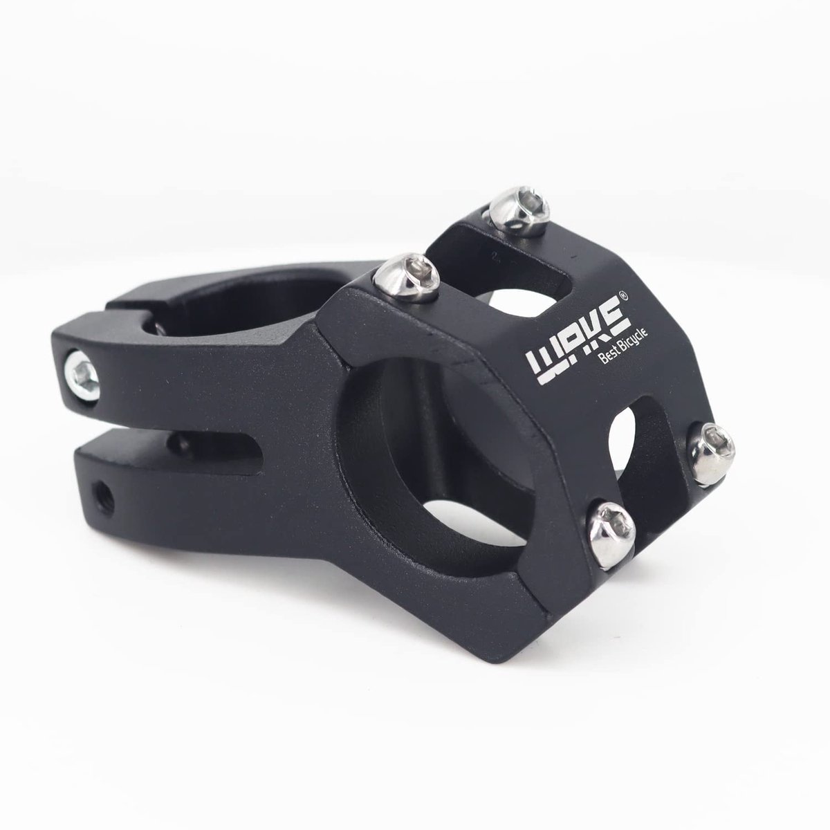 Dailygoods- Fietsstuurpen 31,8 mm - Verstelbare Stuurpen - Korte Stuurpen 45 mm - Aluminiumlegering - 0 Graden - Geschikt voor Racefiets/BMX