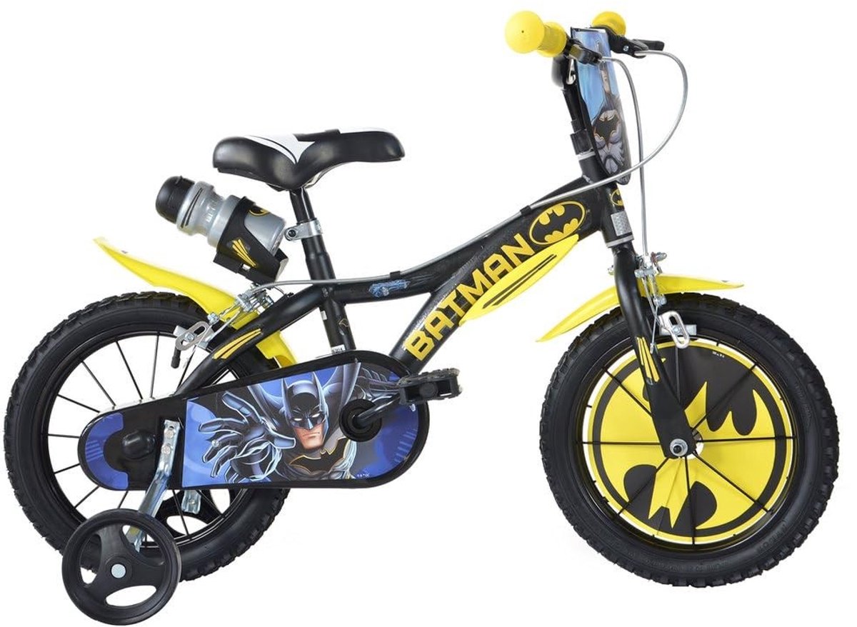 Dailygoods - Batman Fiets 12 Inch - Voor Jonge Rijders