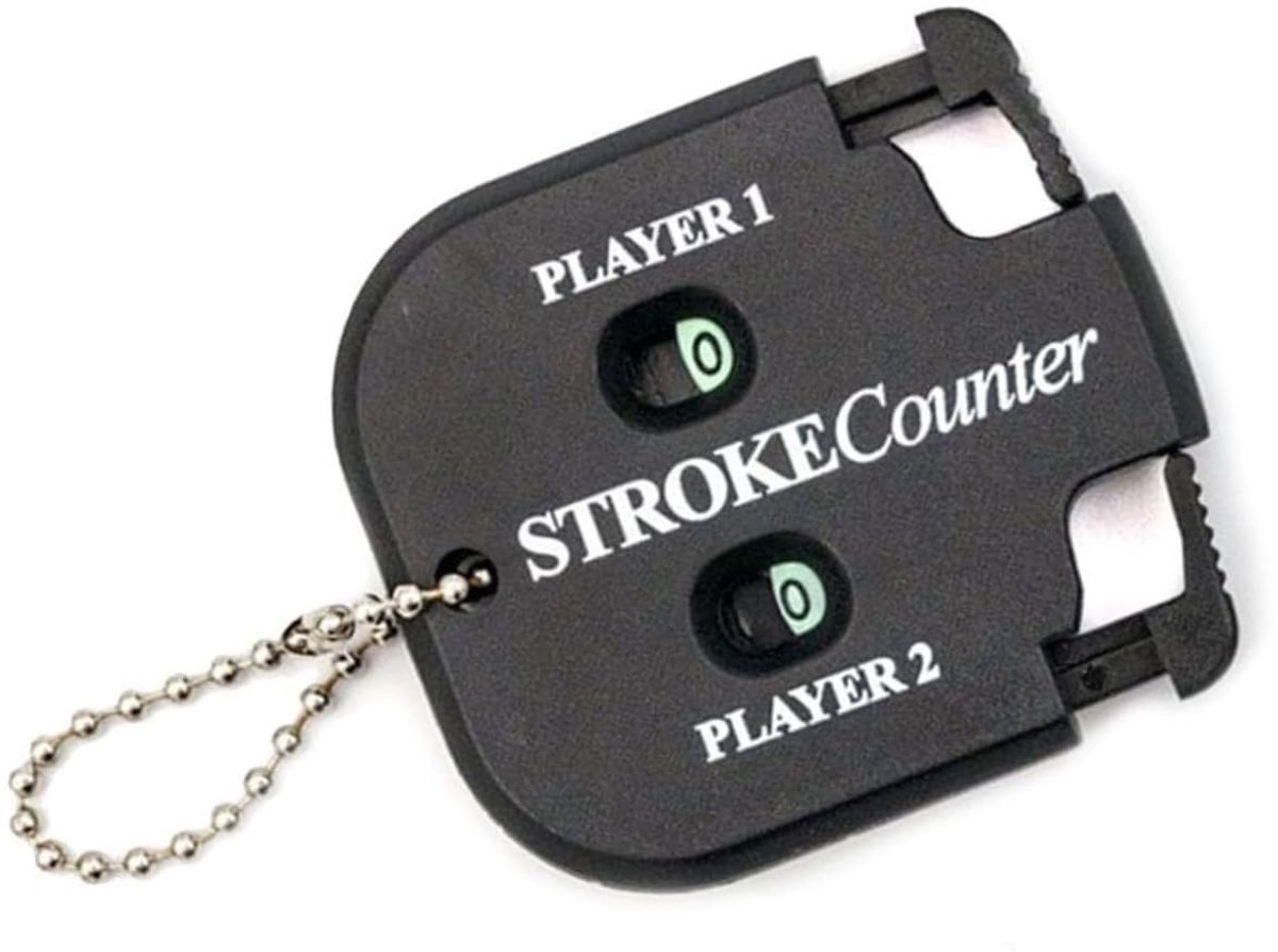 Dailygoods - Draagbare Golf Slagteller voor 2 Spelers