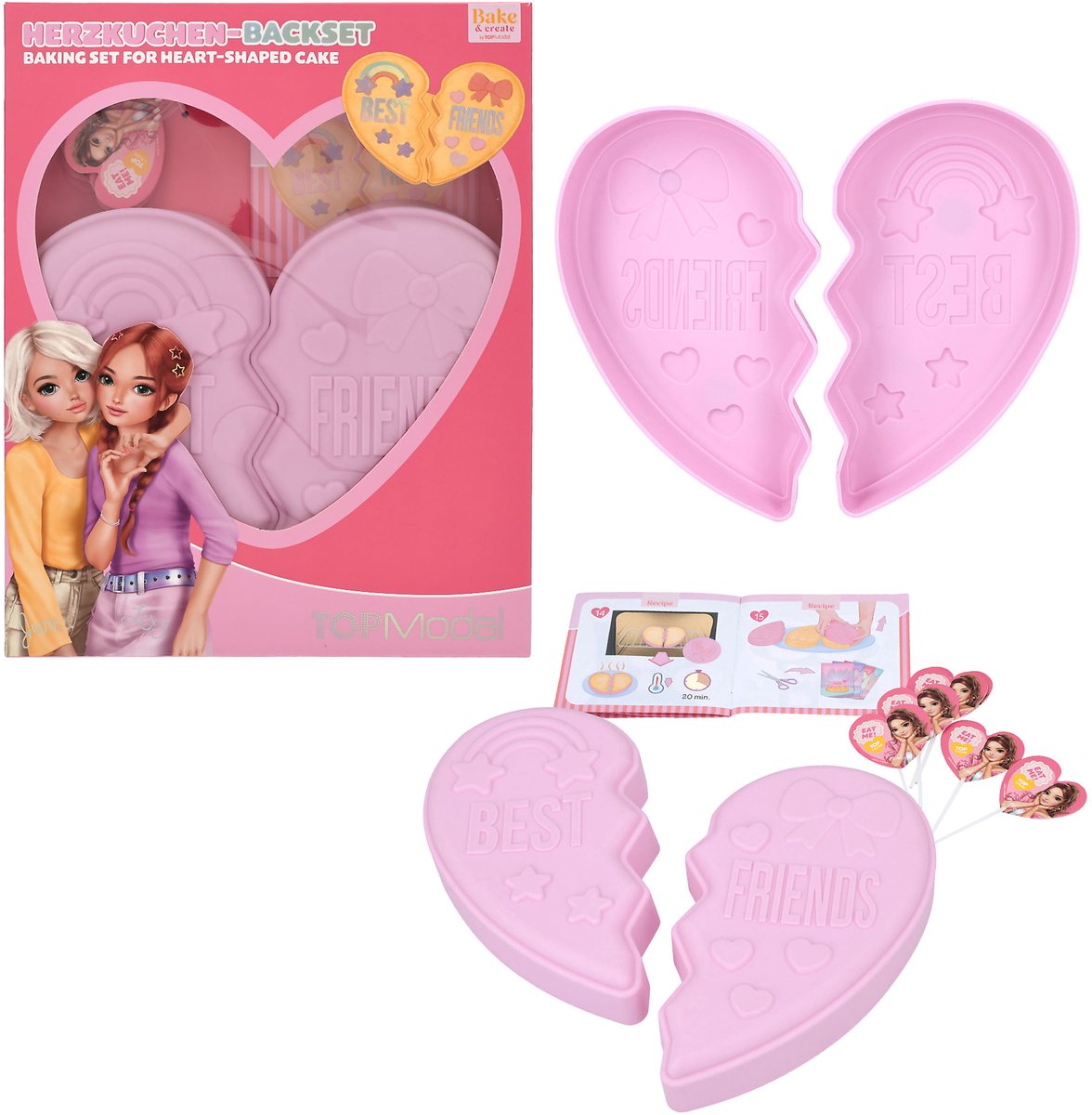 Depesche - TOPModel bakset BFF taart - BAKE and CREATE