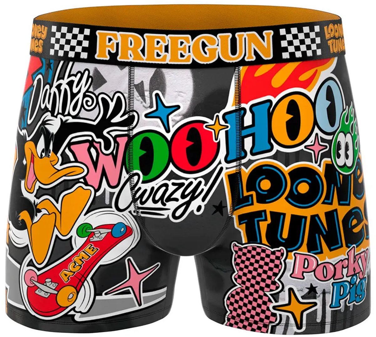 Freegun Looney Tunes Daffy Duck Boxers Veelkleurig XL Man