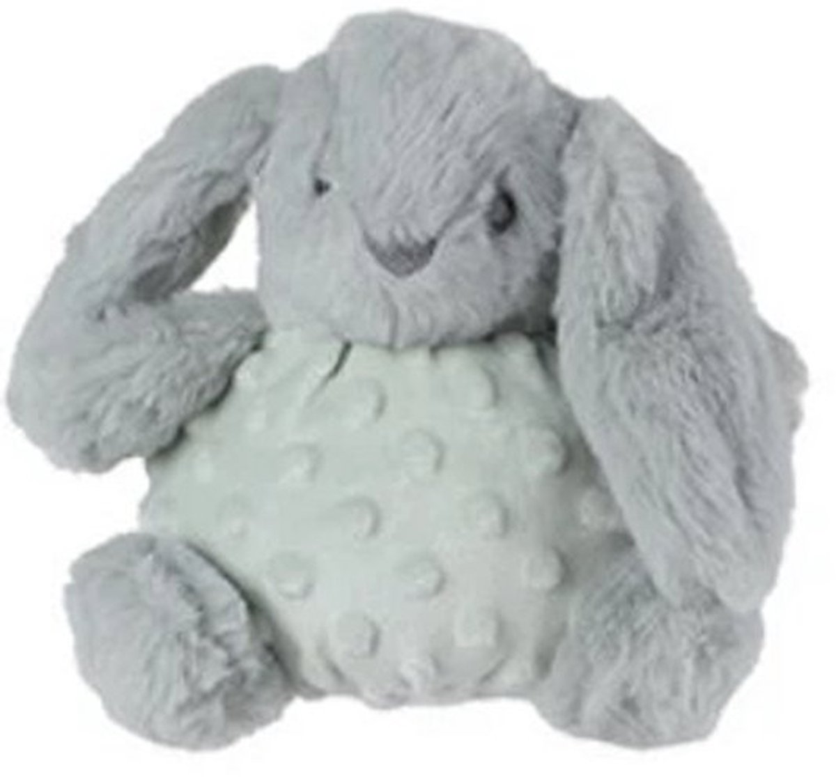 Knuffel konijn groen, Rammelaar konijn, Knuffel, Mini club, Konijn