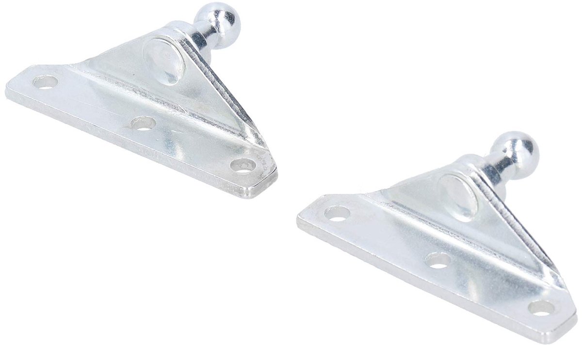 10mm Gasveer Lift Strut Beugel Ball Stud, 2 stuks Ball Stud Beugels 10mm voor Gas Prop Strut Spring Pack M10 Auto Accessoire