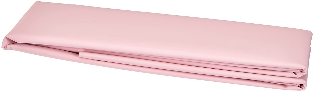 Zen Douchegordijn, onderhoudsvriendelijk, milieuvriendelijk en recyclebaar, waterafstotend, versterkte geperforeerde strip met roestvrije metalen inslagringen, 120 x 200 cm, roze