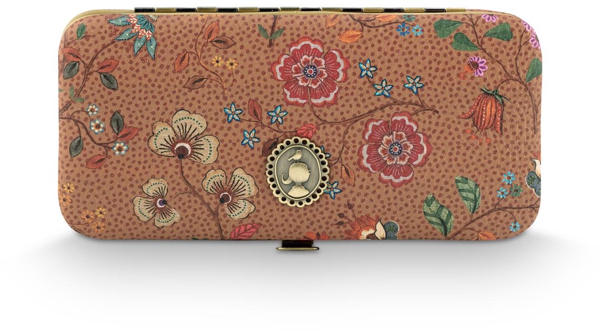 Pip Studio - Manicureset - Flora Bangalore Mini - Zand - 15x2x7,5cm