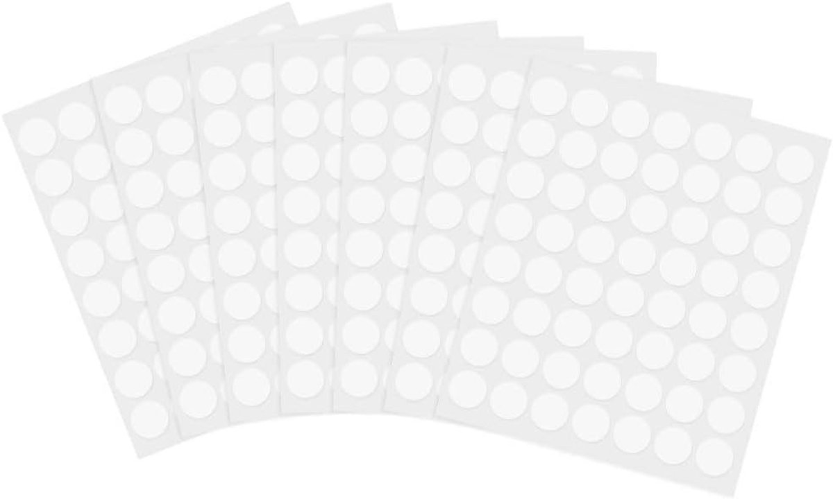 336 stuks zelfklevende schroefafdekkingen voor meubels, bureaus en wandkasten, diameter 21 mm, waterdicht en rond, ideaal voor een nette afwerking