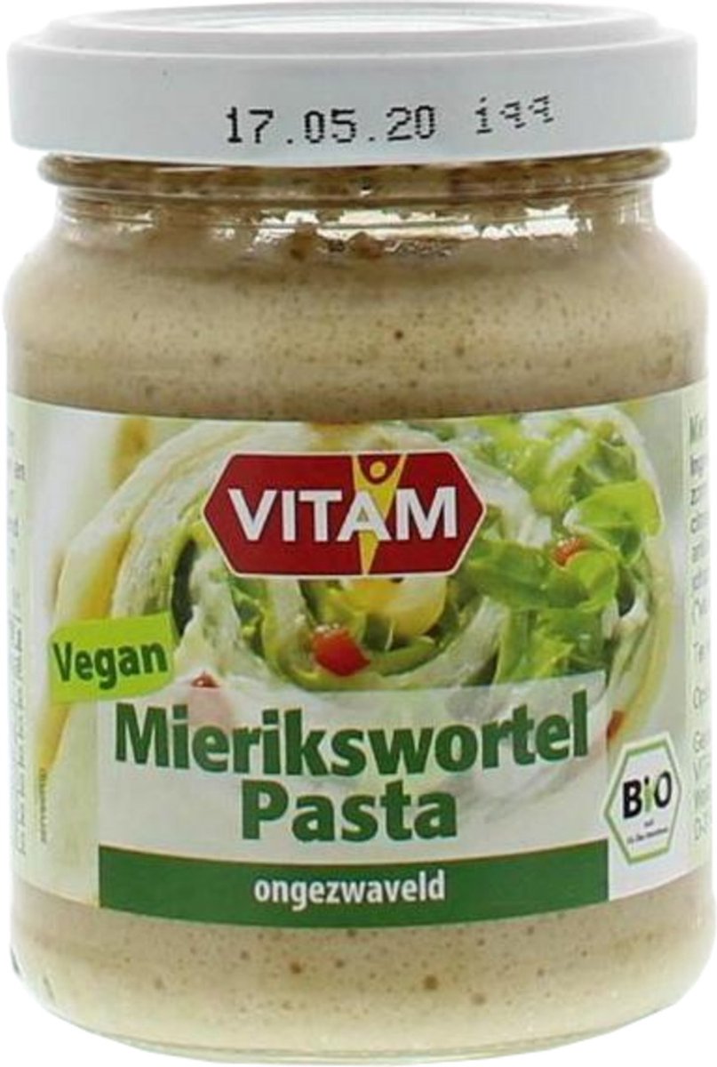 Vitam Mierikswortel pasta bio 115 Gram