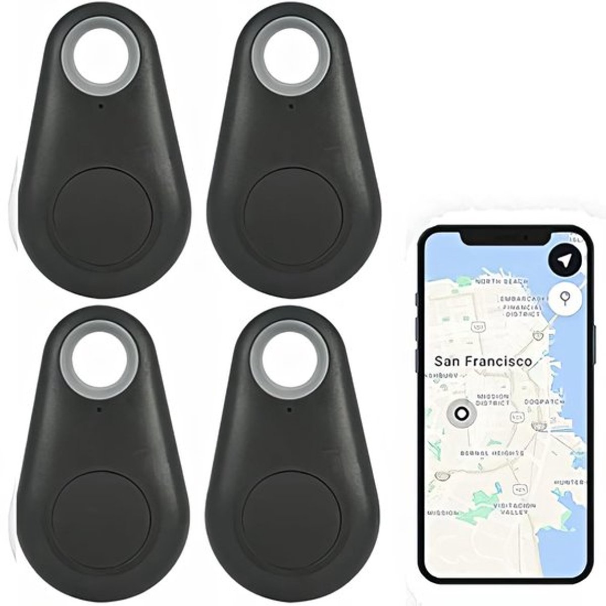 Dailygoody - Smart Tracker Sleutelvinder - Bluetooth Locator