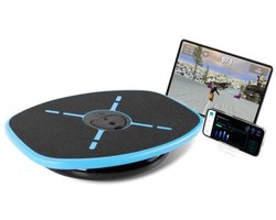 GoBalance Sport - Balance Board - Elektrisch Balansbord - Balanstrainer voor Evenwichtstraining - Wiebelkussen Inclusief Spellen - Balanskussen - Inclusief App