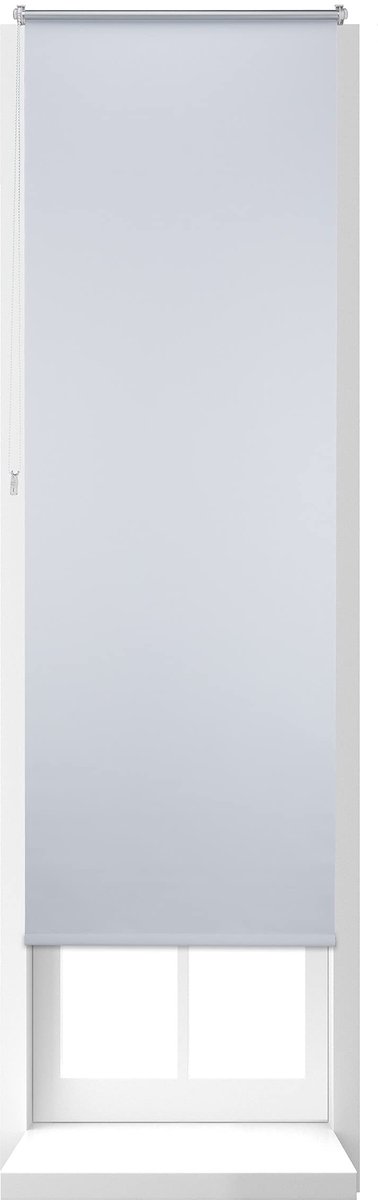 3x thermo rolgordijn, isolerend, zonder boren, verduisterend, ondoorzichtig, 70 x 210 cm, stof 66 cm, wit