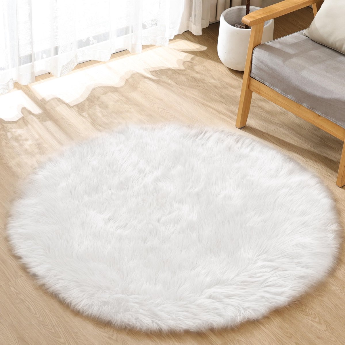 Vloerkleed Fluffy Zacht Tapijt voor Woonkamer