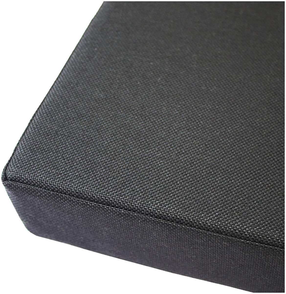 Bankkussen met stropdas, zachte ligstoel kussen bank schommel kussens, 2 zits grote tuin stoel kussen padbank kussen mat outdoor tuin schommel zwart 120x40x8cm (47x16x3.2in)