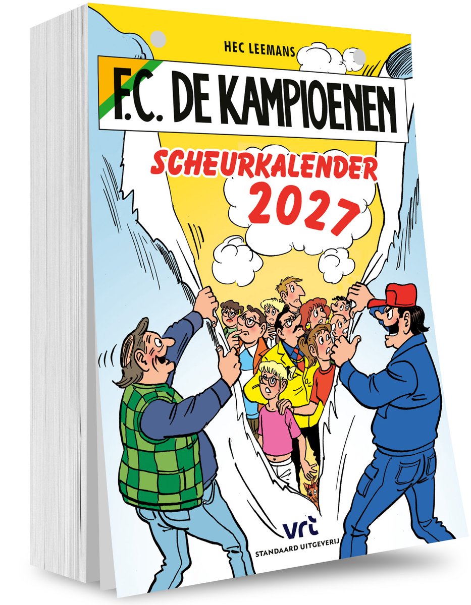 F.C. De Kampioenen 1 - F.C. De Kampioenen Scheurkalender 2027