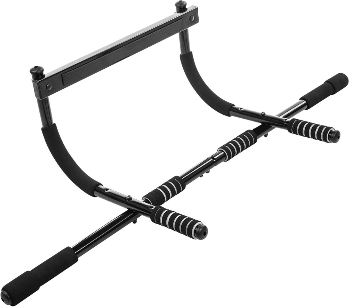 KAD® Pull Up Bar - Wasstrips - Pull Up Station - Zwart - 105cm x 105 cm x 23cm