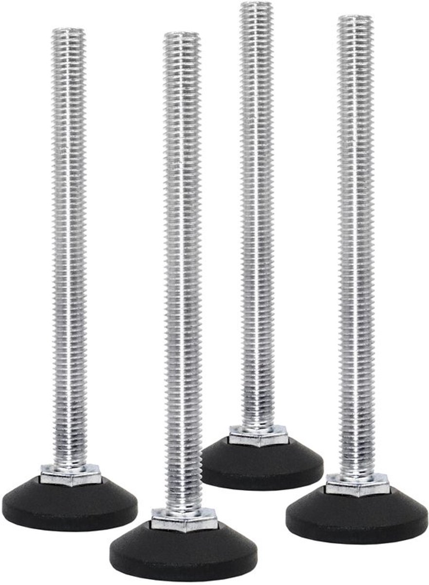 Dailygoods - Verstelschroef - Stelschroef 4x - Draagkracht tot 550 kg