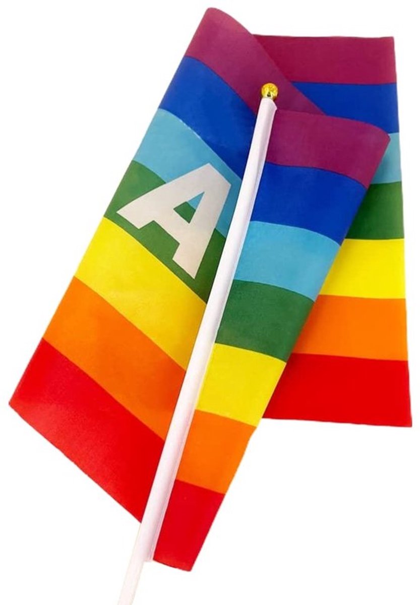 Aladdien - Vredesvlag - Mini Vrede Vlag - Veelkleurig - Polyester