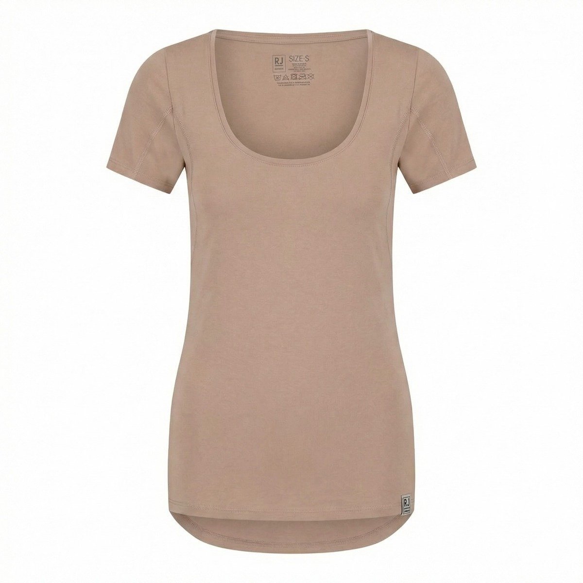 RJ Anti-Zweet Dames T-Shirt Ronde Hals Natural M