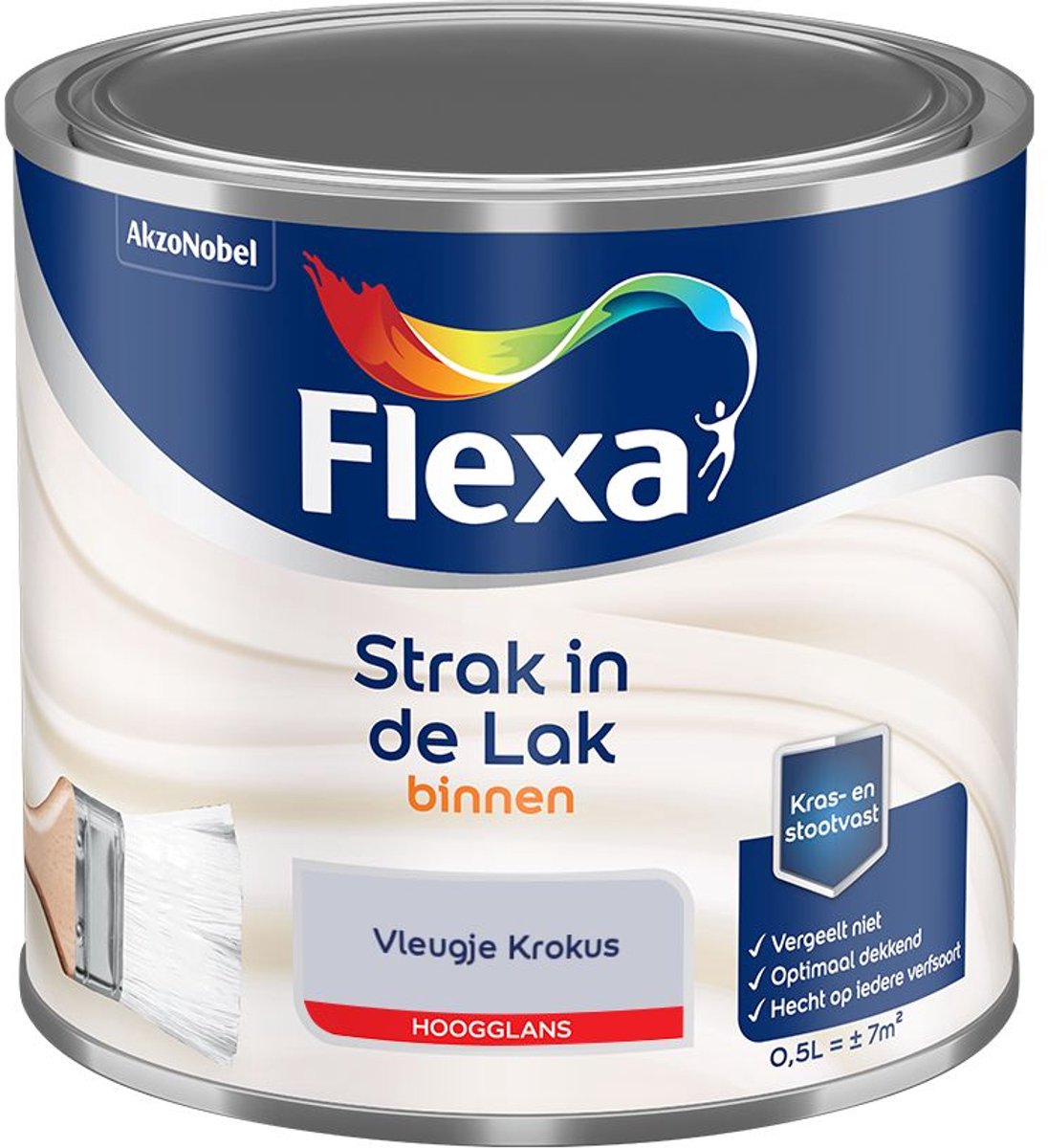 Flexa - Strak In De Lak Binnenlak Hoogglans - Vleugje Krokus - Mengverf - 500 Ml