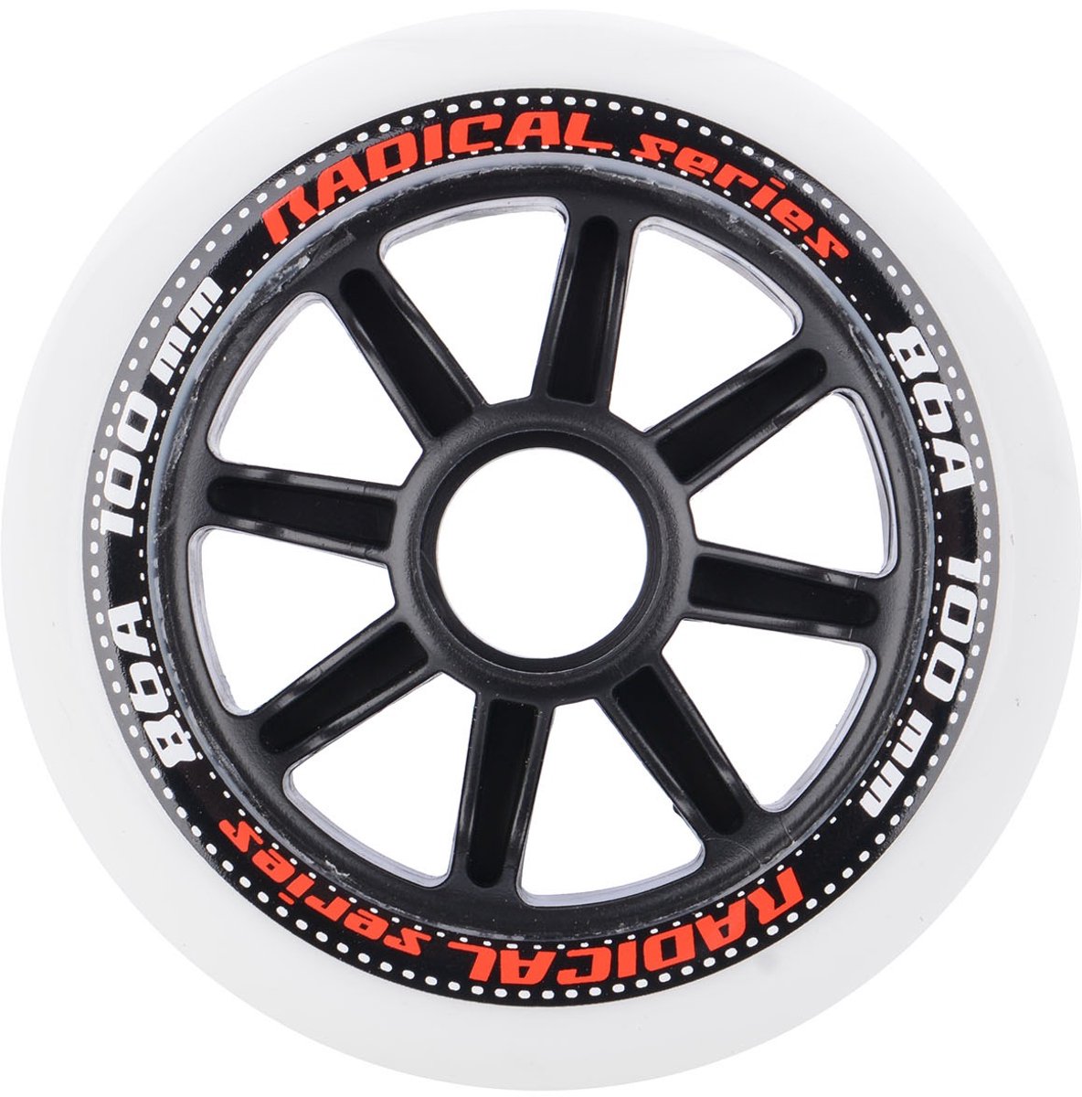 Tempish Radical Inline Skate Wielen 3 Stuks 100mm 86A Wit