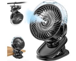 Mistventilator - Draagbare Mobiele Airco - Kampeerfan - Draagbare Fan - Ventilator Lamp - koeling -…