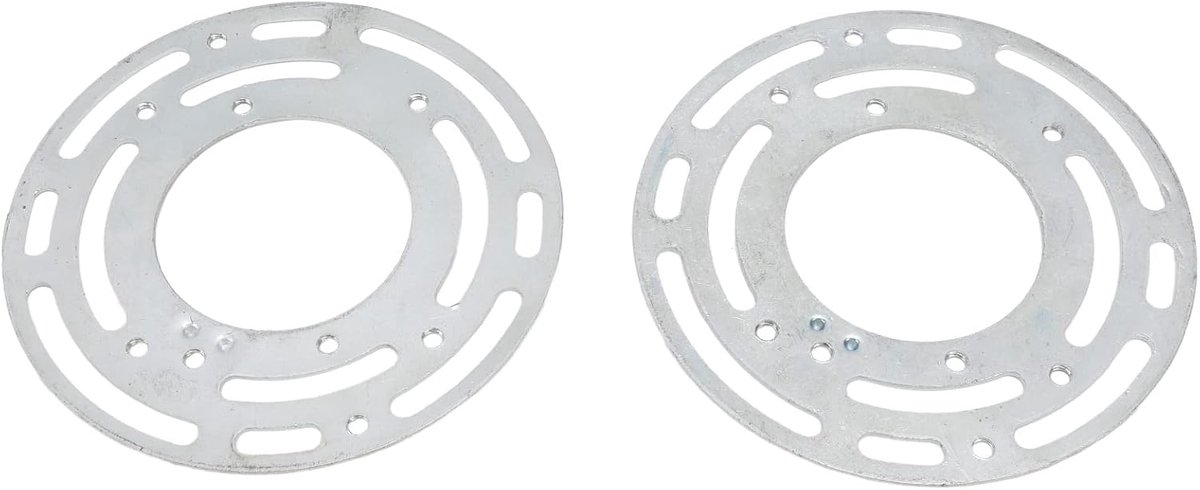 montagebeugel, 2 set cirkel dwarsbalk plafondventilator lichtpunt montageplaat multifunctioneel bestand tegen oxidatie roestvrij voor verlichting