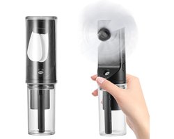 Handventilator - met waternevelspray - Draagbare Fan - Mistventilator - USB oplaadbare - 4…