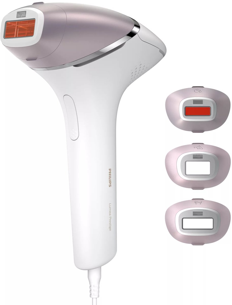 Philips Lumea Prestige 8000 series - IPL Ontharingsapparaat - 4 opzetstukken - BRI947/00