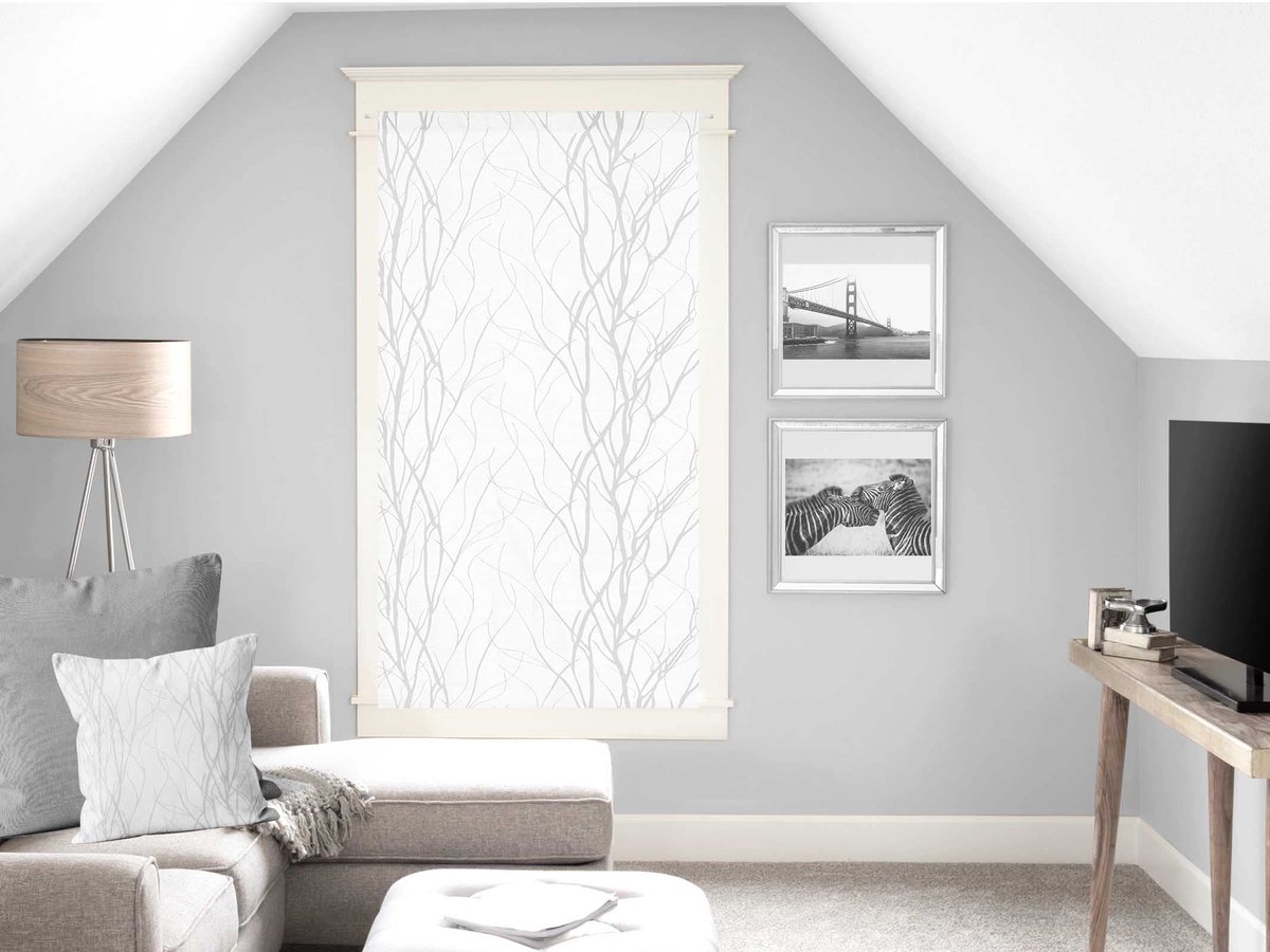 d'Ocre Liane Gebroken Zonde, Zeil, Polyester, Wit, 60 x 160 cm